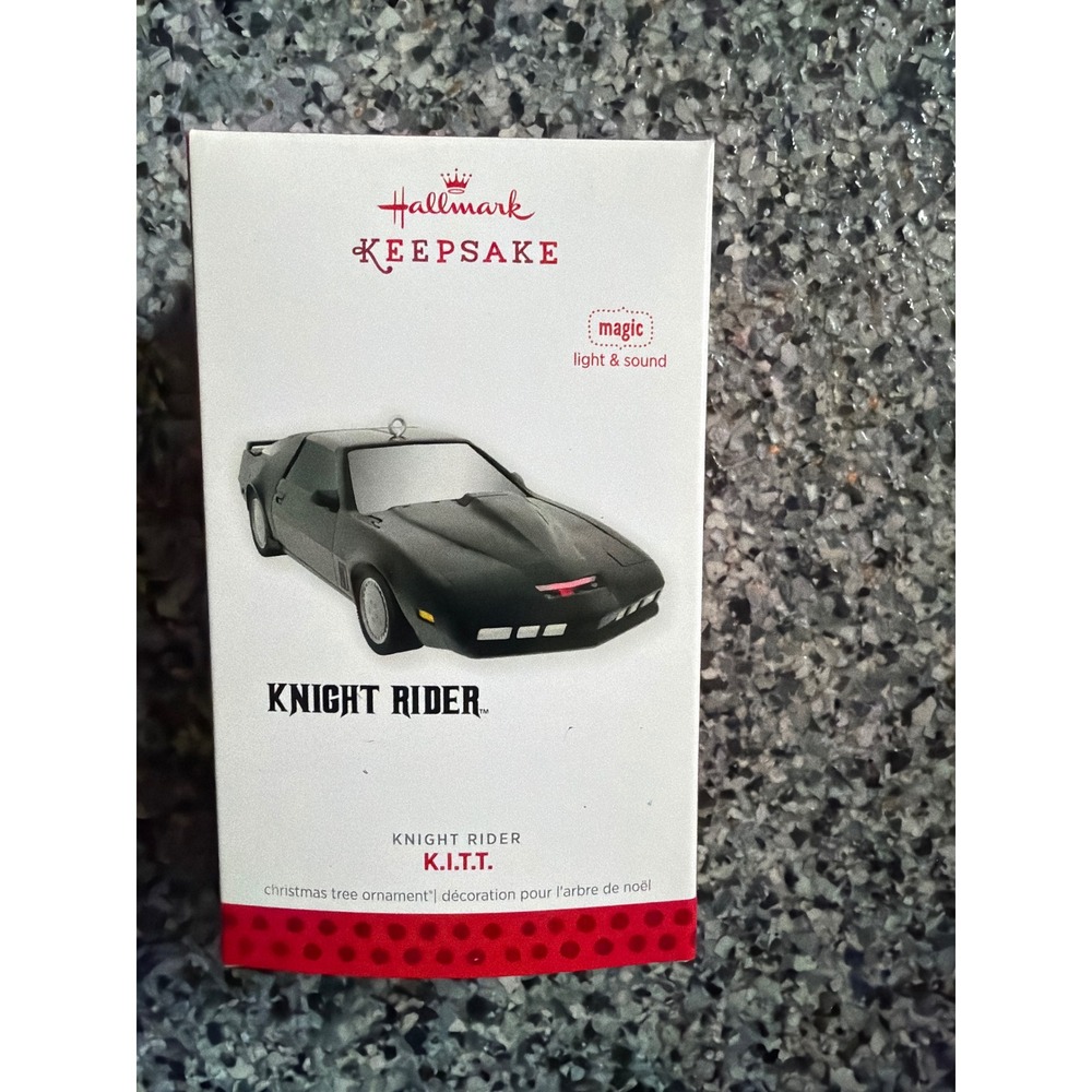 Hallmark Keepsake 2013 Knight Rider K.I.T.T. Ornamentβ Light and Sound QXI2325